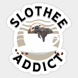 Sloth Lover - Coffee Pun Sticker